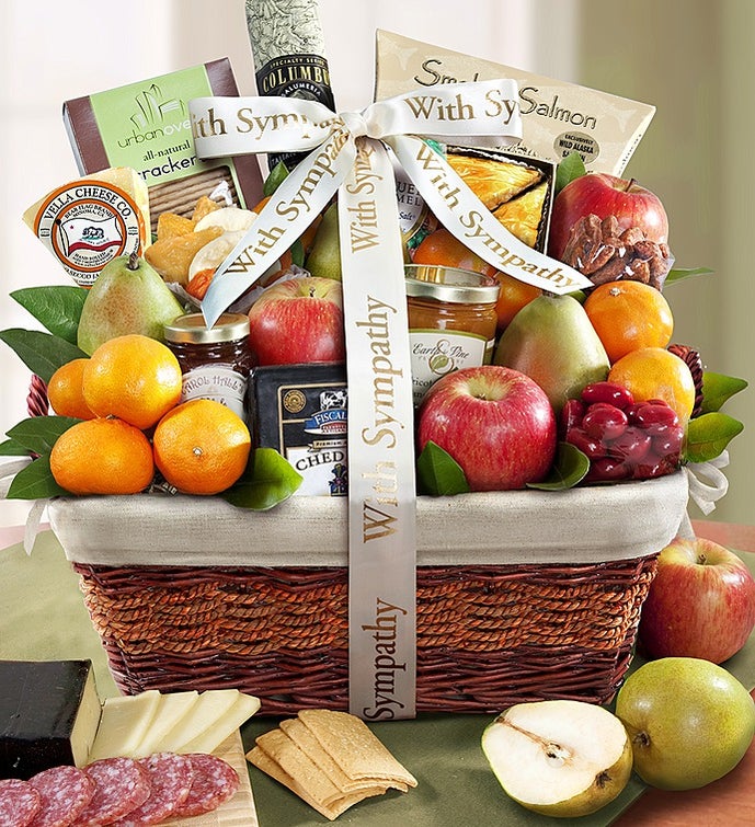 Remembering Your Loved One Sympathy Gift Basket